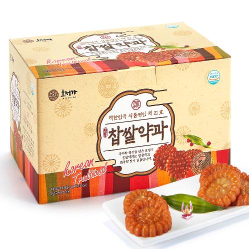 Hojeongga Glutinous Rice Yakgwa (Deep-fried Honey Cookie) Set (3kg)