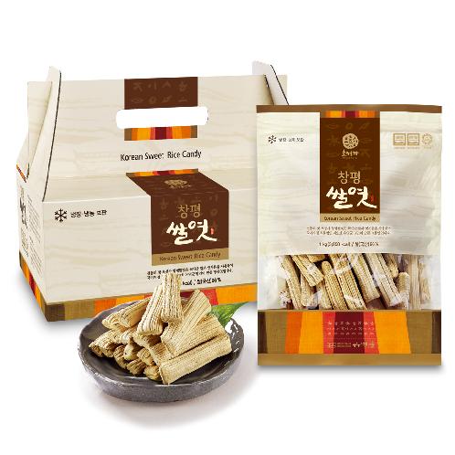 Changpyeong Yeot (Korean Traditional Rice Taffy) Gift Set 1kg